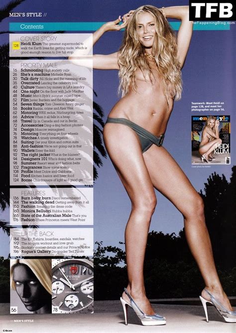 Heidi Klum Sexy Nude Collection Part Photos Pinayflixx Mega Leaks