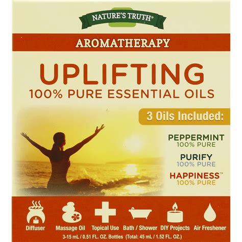 Nature's Truth Essential Oils, 100% Pure, Uplifting, Specialty Variety ...