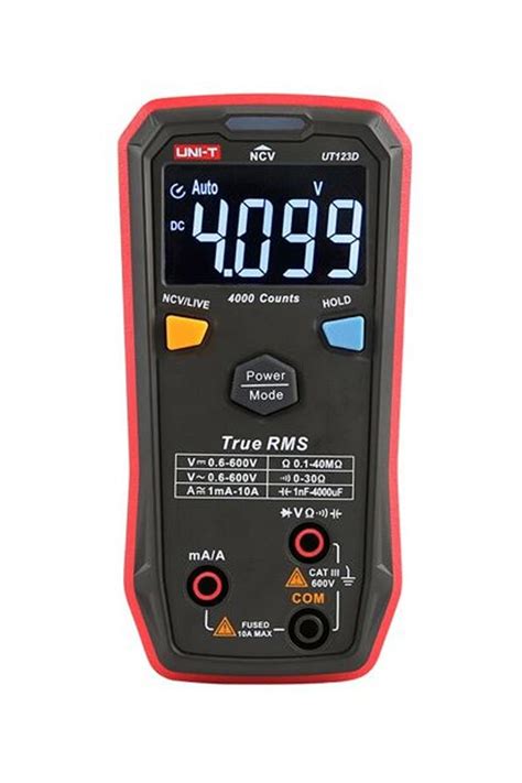 UNIT UT123D Otomatik Kademe Akıllı Dijital Multimetre 0,00 TL