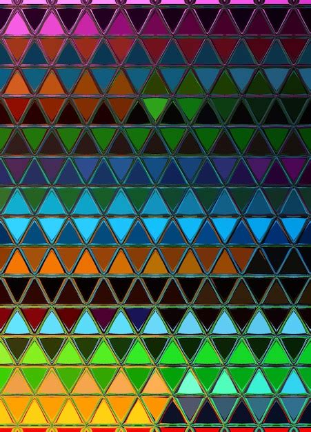 Premium Ai Image A Colorful Wall With A Diamond Shaped Diamond Shaped