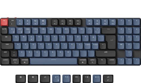 Keychron K13 Pro QMK VIA RGB Aluminium Hot Swap Gateron G Pro Red Inet Se