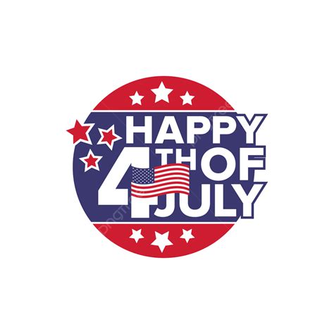 Happy 4th July Vector Design Images Happy 4th Of July Usa Independence