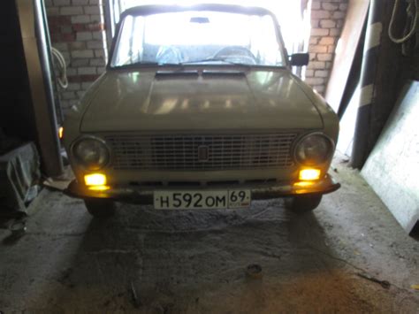 Светодиодные поворотники на ВАЗ 2101 — Lada 21013, 1,6 л, 1985 года ...