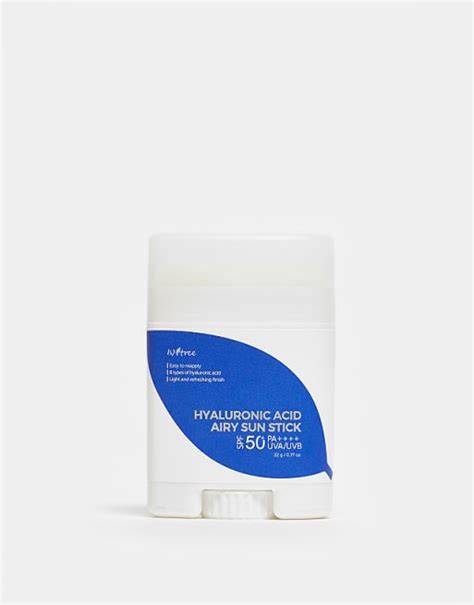 Instree - Airy Sun - Stick solare all'acido ialuronico da 22 g SPF 50 ...