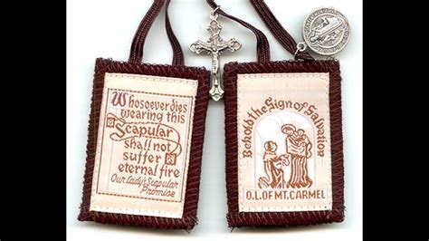 The Brown Scapular Youtube