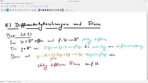 Analysis Teil Woche Gew Hnliche Dgl E