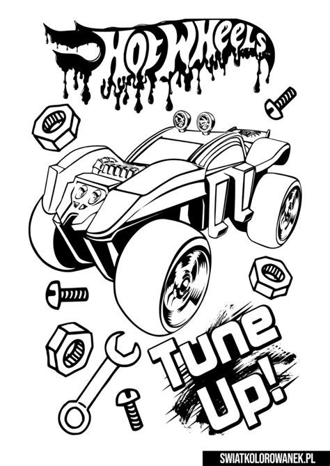 Kolorowanki Hot Wheels Do Pobrania Darmowe Kolorowanki Do Druku