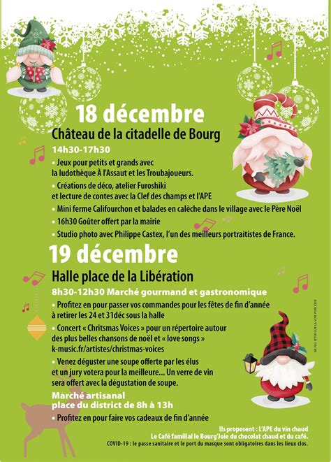 NOËL À BOURG Bourg sur Gironde Site officiel