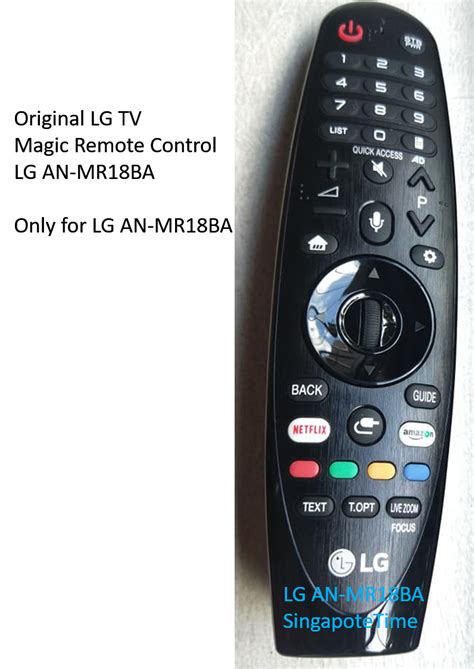 Original Genuine Lg Magic Remote Control Model An Mr Ga Mbm