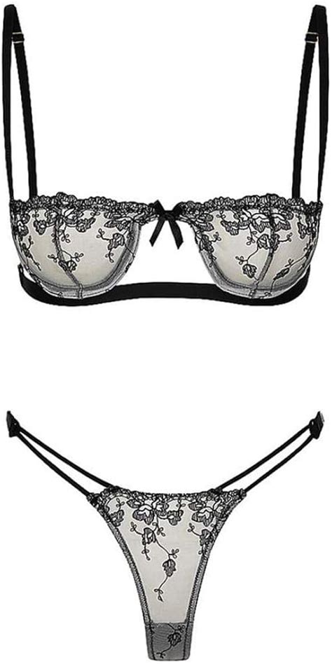 Qqqqc Reizw Sche Frauen Sexy Dessous Set Porn Erotik Tanga Unterw Sche Nachtw Sche Negro L