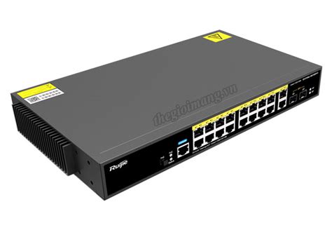 Ruijie XS S1930J 18GT2SFP P Layer 2 Managed Access PoE Switch