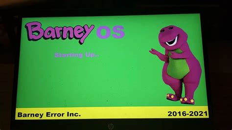 Barney Os Youtube