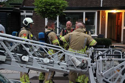 Straat In Amersfoort Afgezet Vanwege Brand In Schoorsteen