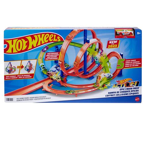 Coffret looping multi crash Hot wheels La Grande Récré