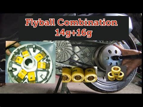 G G Fly Ball Combination Jvt Roller Hondaclick I Youtube