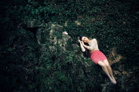 Fondos De Pantalla Luz De Sol Bosque Mujeres Al Aire Libre Mujer Modelo Noche Rock