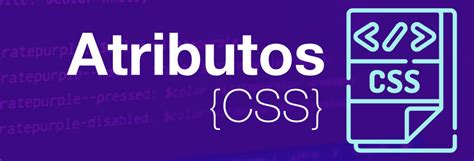 Atributos Css Css