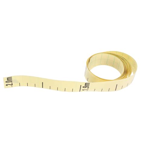 Mlins 1 Roll Self Adhesive Ruler Tape Sticky Measuring Tape With