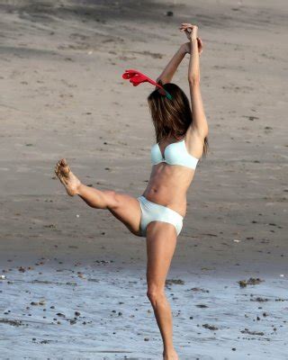 Alessandra Ambrosio Bikini Nipple Peek At Victoria S Secret Beach Photoshoot In Porn Pictures