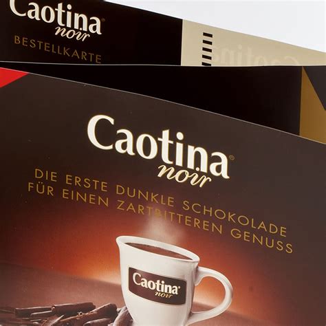 Neueinführung Caotina noir und Caotina blanc - focus dialog