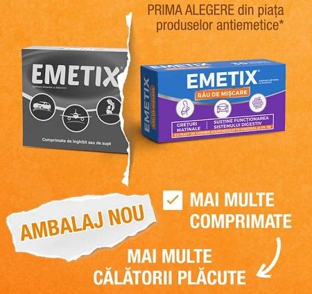 Emetix, 30 comprimate