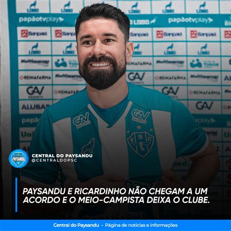 Central Do Paysandu On Twitter Paysandu E Ricardinho N O Chegam A Um