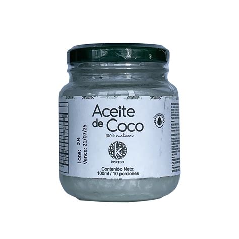 Aceite De Coco X 100 Ml Positive Market