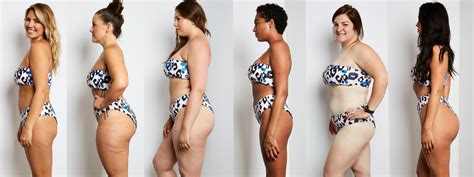 6 Women 6 Different Shapes Wearing The Same Size Bikini Artofit