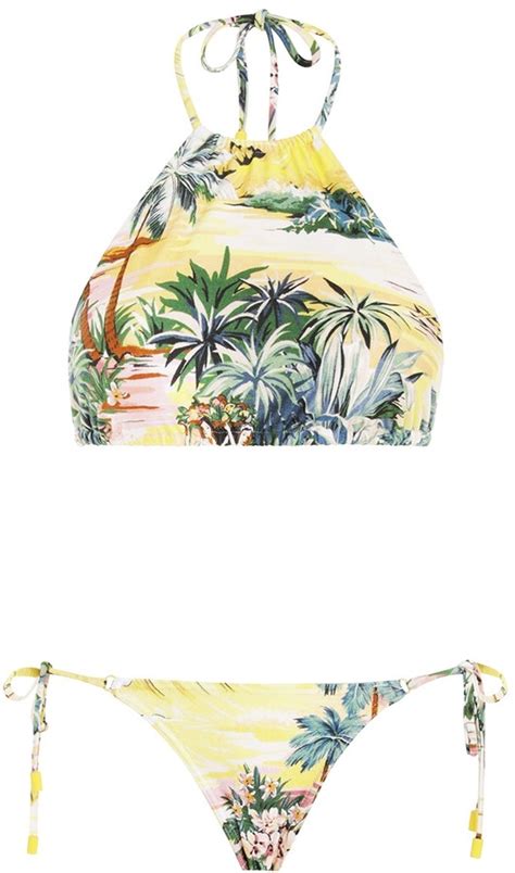 Zimmermann Juliette Halter Bikini Shopstyle Two Piece