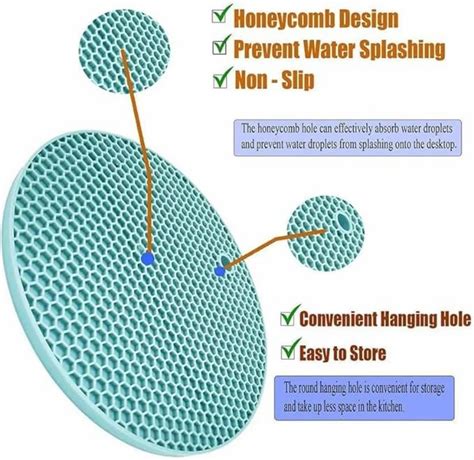 Round Silicon Hot Mat Set Of Size X Inch At Piece In Rajkot Id