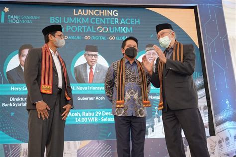 Foto Bsi Luncurkan Umkm Center Pertama Di Aceh Dukungan Nyata