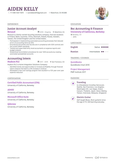 Accounting Analyst Resume Examples Guide For