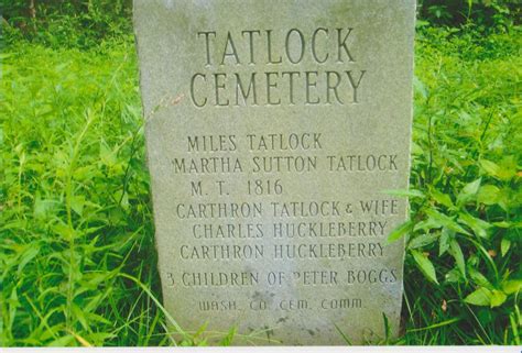 Tatlock Cemetery em Pumpkin Center Indiana Cemitério Find a Grave