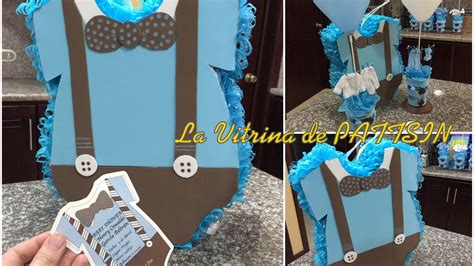 Pi Ata Para Baby Shower En Forma De Ropa De Bebe Pi Atas Babyshower