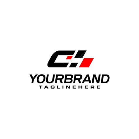 Hình ảnh Mẫu Vector Của Chữ C Với Yếu Tố đua Xe Cho Logo Tốc độ ô Tô