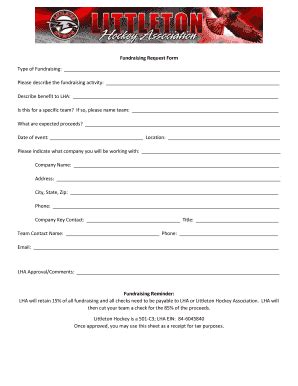 Fillable Online Fundraising Request Form Assets Ngin Fax Email