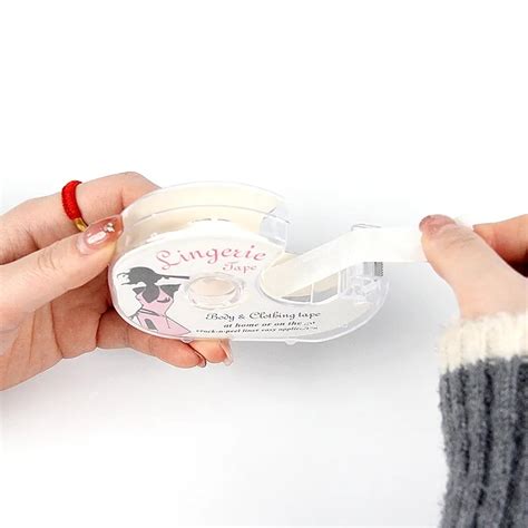 Invisible Clear Lingerie Tape Double Sided Clothing Fashion Tape For Fashion Clothing And Body