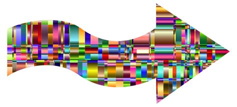 Colorful Arrow Clip Art Image Clipsafari