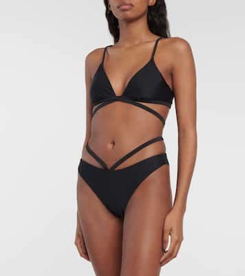 Braga De Bikini Emmalynn En Negro Simkhai Mytheresa