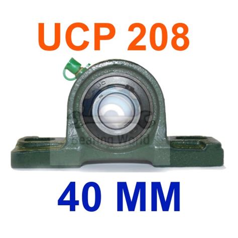 UCP 208 รูเพลา 40 มิล ตุ๊กตาลูกปืน UCP เพลามิล เหล็ก chrome อย่างดี ...