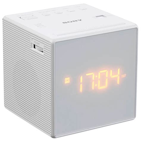 Sony Radio Reloj ICF C1 Blanco Comprar Y Ofertas En Techinn