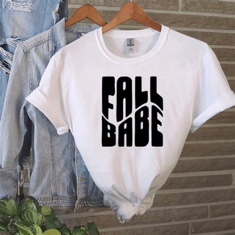 Fall Babe Wavy SVG PNG PSD DXF AI Files Craftpi