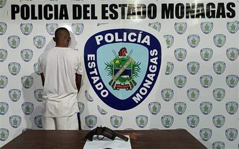 Polimonagas capturó a sujeto por porte ilícito de arma en El Soberano