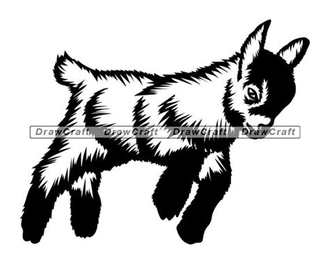 Baby Goat Svg 334 File For DIY T Shirt Mug Decoration And More