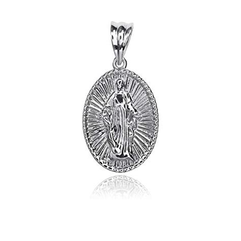 Best Sterling Silver Virgin Mary Pendant