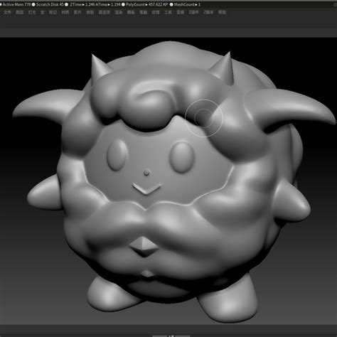 Archivo 3d Gratis Palworld Lamball 棉悠悠 🎲・modelo De Impresión 3d Para