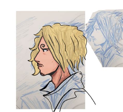 Sanji One Piece Sketch By Carozdraws On Deviantart