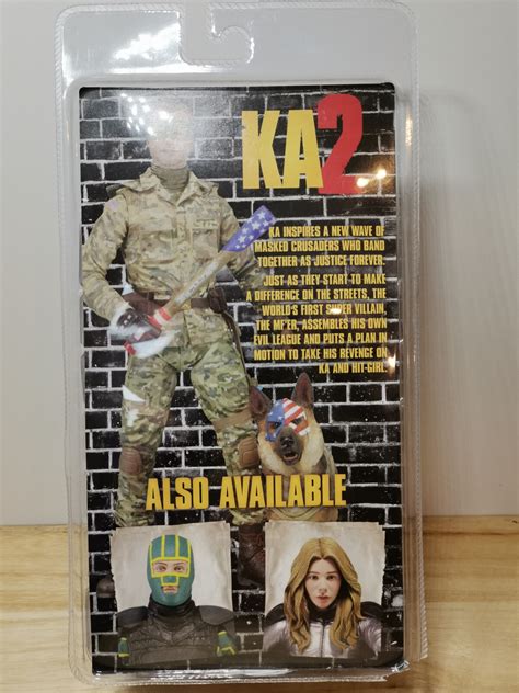 NECA Kick Ass 2 Movie Colonel Stars And Stripes 7in Figure 2013 For Sale Online EBay