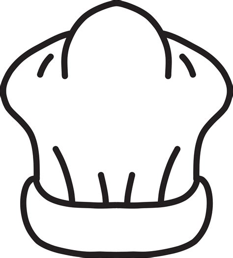 Hand Drawn Chef Hat Illustration 14966665 Png