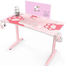 Стол игровой EUREKA ZX-GIP-P47PK, МДФ, розовый – купить в Ситилинк ...